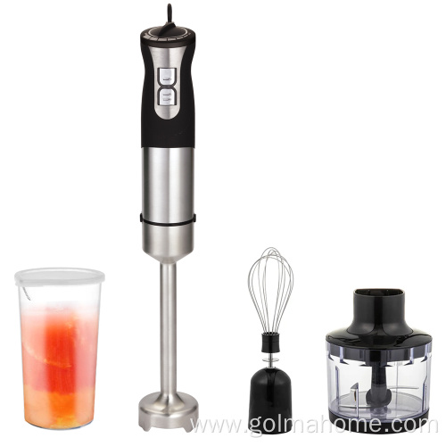 Household Appliance 1000W 304 S/S Portable Stick Hand Blender Set